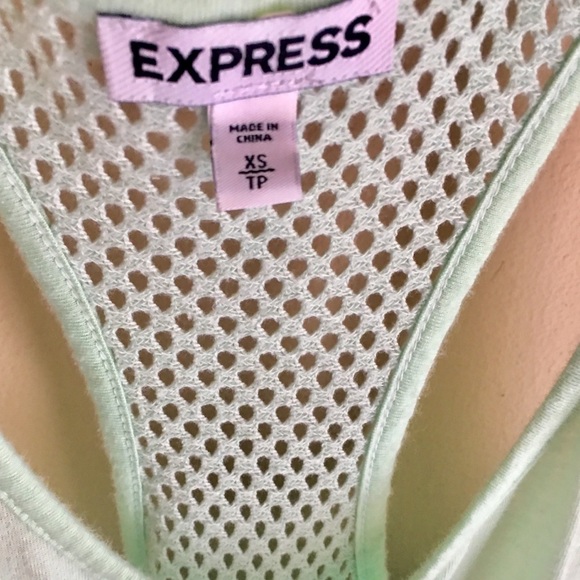 NWOT Mint Express Mesh Back Tank! - Picture 4 of 5